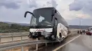 Aydın Kuyucak'ta Otobüs ile Otomobil Çarpıştı: 9 Yaralı