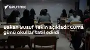 Milli Eğitim Bakanı Yusuf Tekin: LGS Sınavı Milli Takım Maçı Nedeniyle Ertelendi