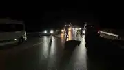 Bursa Çevre Yolu'nda Otobanda Karşıdan Karşıya Geçmeye Çalışan Şahıs Tır Çarpması Sonucu Yaşamını Yitirdi