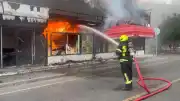 Mersin'de Bir Unlu Mamüller Fırınında Yangın Çıktı