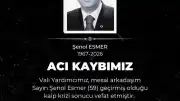 Kayseri Vali Yardımcısı Şenol Esmer Hayatını Kaybetti