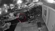 Hatay Payas'ta Denize Düşen Şahsın Boğulma Anları Kamerada