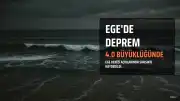 Ege Denizi'nde 4.0 Büyüklüğünde Deprem Meydana Geldi