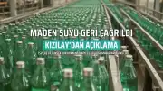 Kızılay Maden Suyu İsviçre Geri Çağırması Hakkında Açıklama Yaptı