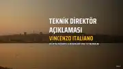 Beşiktaş'ın Teknik Direktörü Vincenzo Italiano'nun Açıklamaları Canlı Yayınlanacak