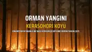 Yunanistan'da Orman Yangını: Kerasohori'de Ekipler Müdahale Ediyor
