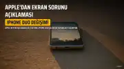 Apple iPhone Duo'nun Ekran Sorunları İçin Değişim Yapacak