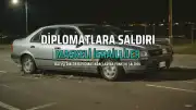 Batı Şeria'da Maskeli İsrailliler Diplomat Araçlarına Saldırdı