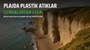 Kaş Halk Plajı'ndaki Plastik Atıklar Uzmanları Endişelendirdi