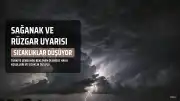 Meteoroloji'den Yeni Uyarı: Sağanak ve Kuvvetli Rüzgar Geliyor, Sıcaklıklar Düşüyor