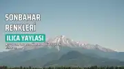 Muş'un Ilıca Yaylası Sonbahar Renkleriyle Doğaseverleri Büyüledi