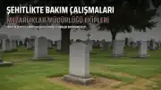 Tokat Garnizon Şehitliği'nde Bakım ve Onarım Çalışmaları Tamamlandı