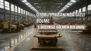 Yolcu Otobüsünün Tabanında Gizli Bölmede 5 Düzensiz Göçmen Bulundu, Şoför ve Muavin Gözaltına Alındı