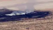 ABD'de Test Uçuşu Yapan B-52 Bombardıman Uçağı Düştü: 8 Personel Hayatını Kaybetti