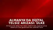 Almanya'da Dijital Telsiz Arızası: Ülke Genelinde Tren Seferleri Durduruldu