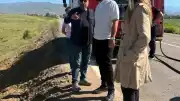 Bayburt'ta Devrilen Yakıt Tankeri Sonrası Bölgede Çevresel Denetim Gerçekleştirildi
