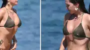 Bodrum Tatilinde Duru Kınay'ın Görüntüleri Dikkat Çekti
