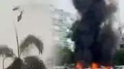 İki Helikopter Havada Çarpıştı: Arama Kurtarma Çalışmaları Başlatıldı