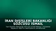 İran Dışişleri Bakanlığı Sözcüsü İsmail Bekayi: "Müzakere heyeti ABD'nin taahhütlerini yerine getirdiğinden emin olmak üzere İsviçre'ye hareket edecek"