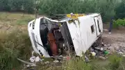 Isparta'da Tur Otobüsünün Devrilmesi Sonucu 4 Kişi Hayatını Kaybetti, 15 Kişi Yaralandı