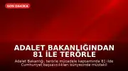 Adalet Bakanlığından 81 İle Terörle Mücadele Genelgesi: Yeni Soruşturma Büroları Kuruluyor