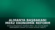Almanya Başbakanı Merz Ekonomik Reform Paketini Duyurdu