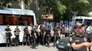 Ankara'da NATO karşıtı eylem düzenleyen gruba yönelik gözaltı işlemi