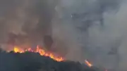 Antalya'nın Kaş İlçesindeki Orman Yangınına Müdahale Devam Ediyor