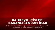Bahreyn İçişleri Bakanlığı'ndan İran Saldırısı Uyarısı: Sirenler Yeniden Çaldı