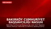 Bakırköy Cumhuriyet Başsavcılığı Nasuh Mahruki Hakkında Soruşturma Başlattı