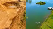 Balık Yetiştiriciliği İçin Kurulan Gölet Doğal Yaşam Alanına Dönüştü