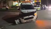 Batman'da Trafik Kazası: Taksi ile Hafif Ticari Araç Çarpıştı