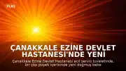 Çanakkale Ezine Devlet Hastanesi'nde Yeni Doğan Bebek Cesedi Bulundu
