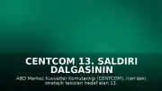 CENTCOM 13. Saldırı Dalgasının Tamamlandığını Duyurdu