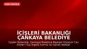 İçişleri Bakanlığı Çankaya Belediye Başkanı Hüseyin Can Güner'i Görevden Uzaklaştırdı
