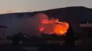 İzmir Çiğli'de Otluk Alanda Yangın Çıktı