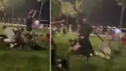 Kadıköy Caddebostan Sahili'nde İki Grup Arasında Kavga Çıktı