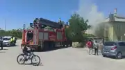 Konya'da Kilitli Dairede Mahsur Kalan 5 Çocuk Yangından Kurtarıldı