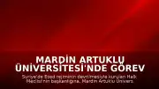 Mardin Artuklu Üniversitesi'nde Görev Yapan Abdülhamit Avvak Suriye Halk Meclisi Başkanı Seçildi