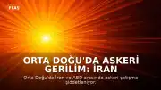 Orta Doğu'da Askeri Gerilim: İran ve ABD Arasında Çatışma Tırmanıyor