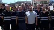 Pendik'teki İETT Garajında Çalışan İşçilerden İş Yavaşlatma Eylemi