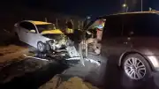 Sancaktepe'de Ters Yöne Giren Otomobilin Karıştığı Kazada 5 Yaralı