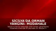 Sicilya'da Orman Yangını: Müdahale Sırasında Bir İtfaiyeci Hayatını Kaybetti