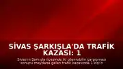 Sivas Şarkışla'da Trafik Kazası: 1 Ölü, 8 Yaralı