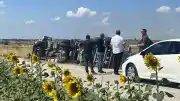 Tekirdağ'da tır devrildi: Sürücü yaralandı