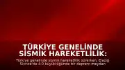 Türkiye Genelinde Sismik Hareketlilik: AFAD ve Kandilli Rasathanesi Son Depremler Listesi