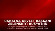 Ukrayna Devlet Başkanı Zelenskiy: Rusya'nın hava saldırılarında 6 kişi hayatını kaybetti