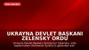 Ukrayna Devlet Başkanı Zelensky Ordu Komutanını Görevden Aldı