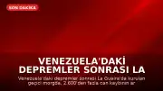 Venezuela'daki Depremler Sonrası La Guaira'da Kimlik Tespit Çalışmaları Sürüyor