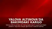 Yalova Altınova'da Bakımdaki Kargo Gemisinde Patlama Meydana Geldi